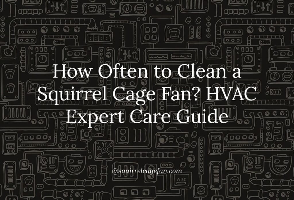 How Often Should You Clean a Squirrel Cage Fan? An HVAC Expert’s Practical Maintenance Guide