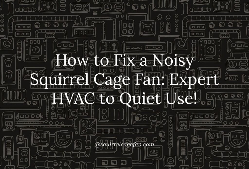 How to Fix a Noisy Squirrel Cage Fan: Expert HVAC Guide to Quiet Operation